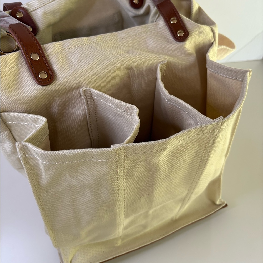 NWOT Free People Verve Canvas Market Tote - Picture 8 of 15